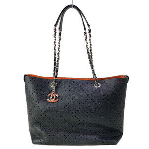 Chanel Black Calfskin Tote Bag #369181C23B